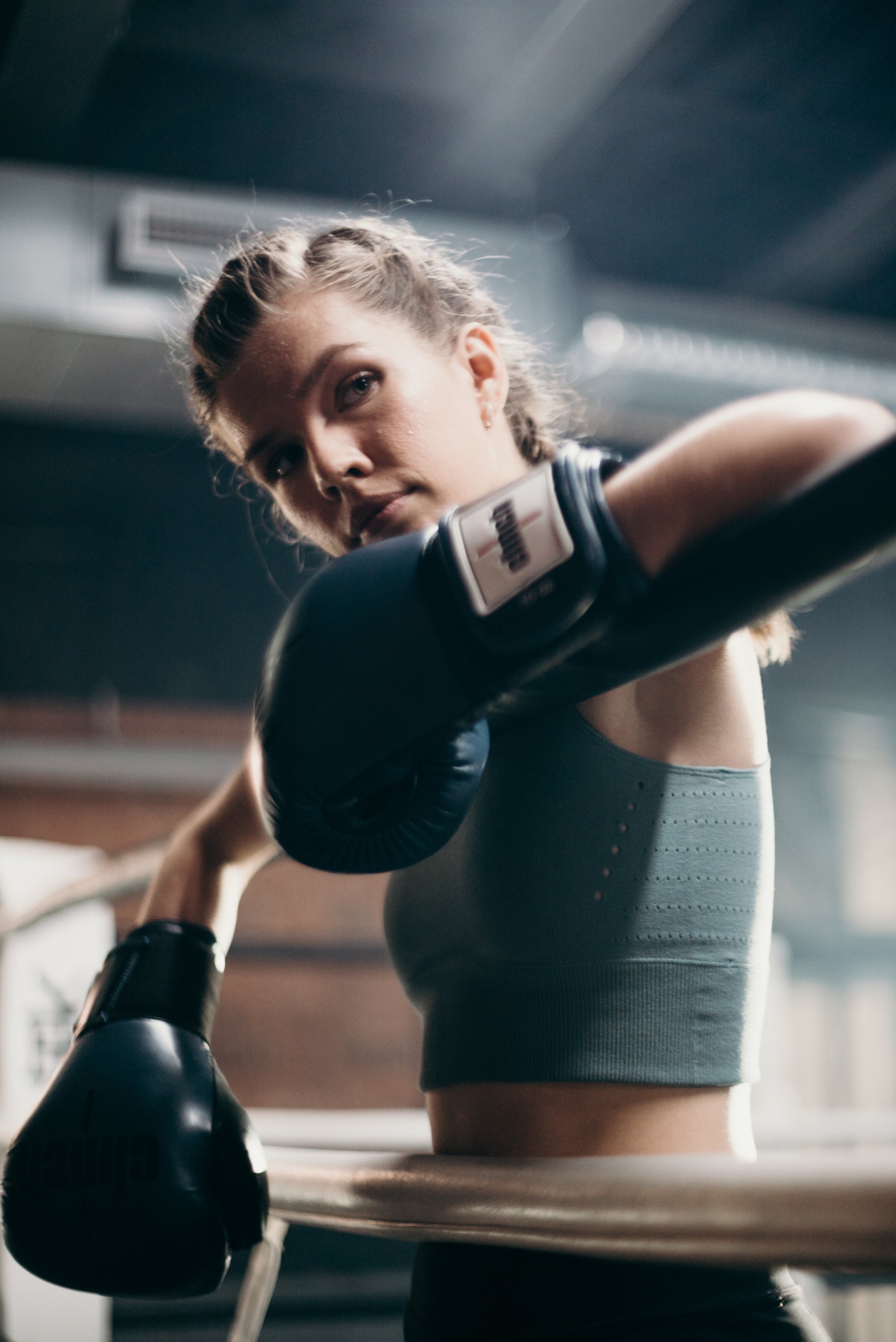 Sportive sportif lifestyle protège-dents boxe 100% performance victoire durabilité athlète expérience